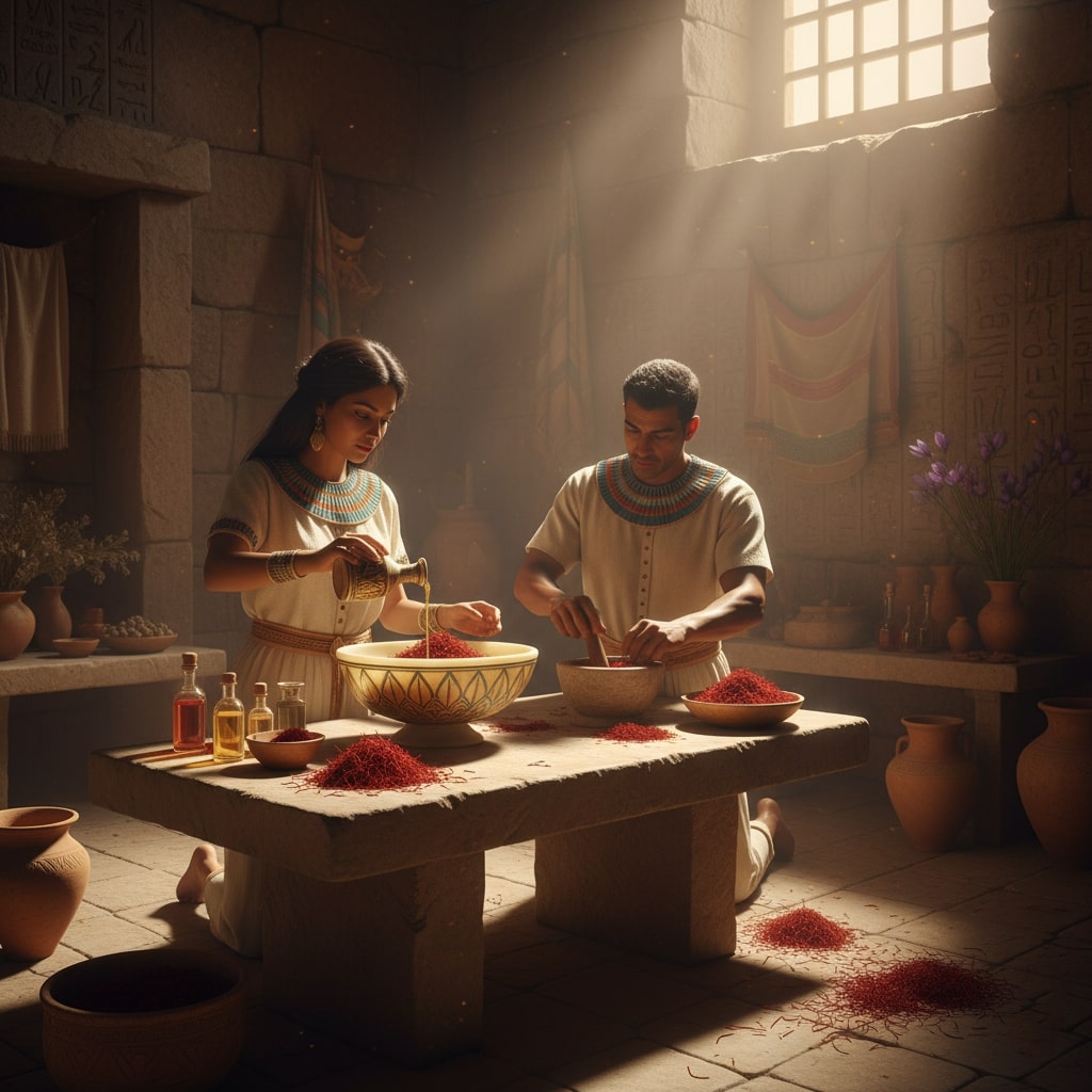 Ancient Origins - Saffron history through the ages